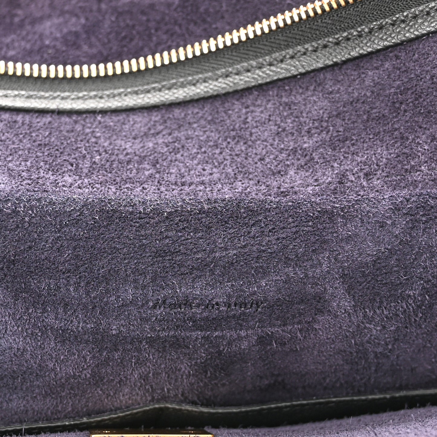 Grained Calfskin Mini Belt Bag Black