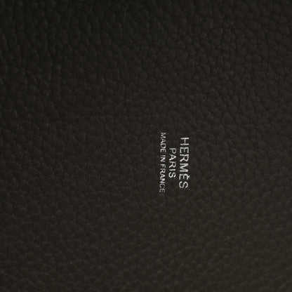 Hermes Taurillon Clemence Picotin Lock 22 MM Etain 6 of 10