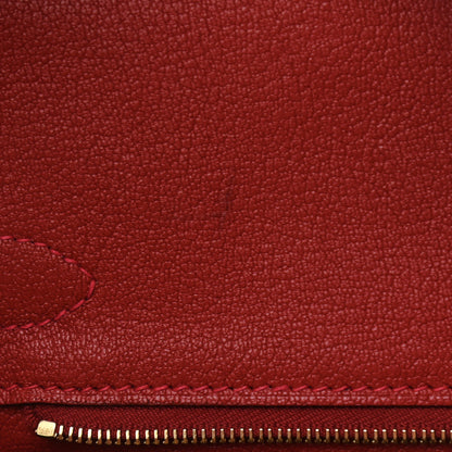 Hermes Togo Birkin 30 Rouge Casaque 11 of 11