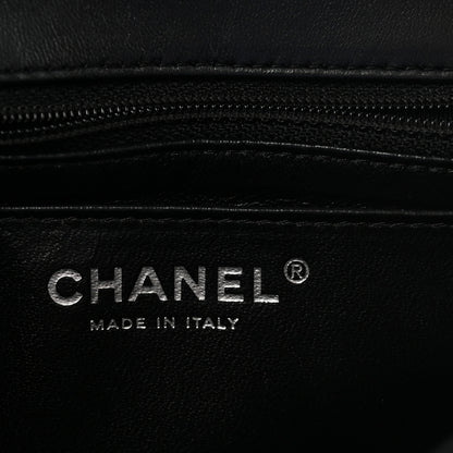 Chanel Lambskin Quilted Mini Square Flap Black 6 of 10