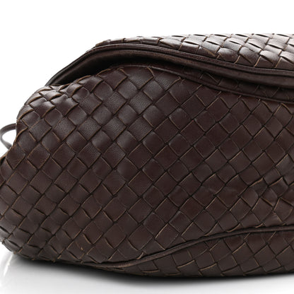 Bottega Veneta Nappa Intrecciato Messenger Bag Ebano 9 of 10