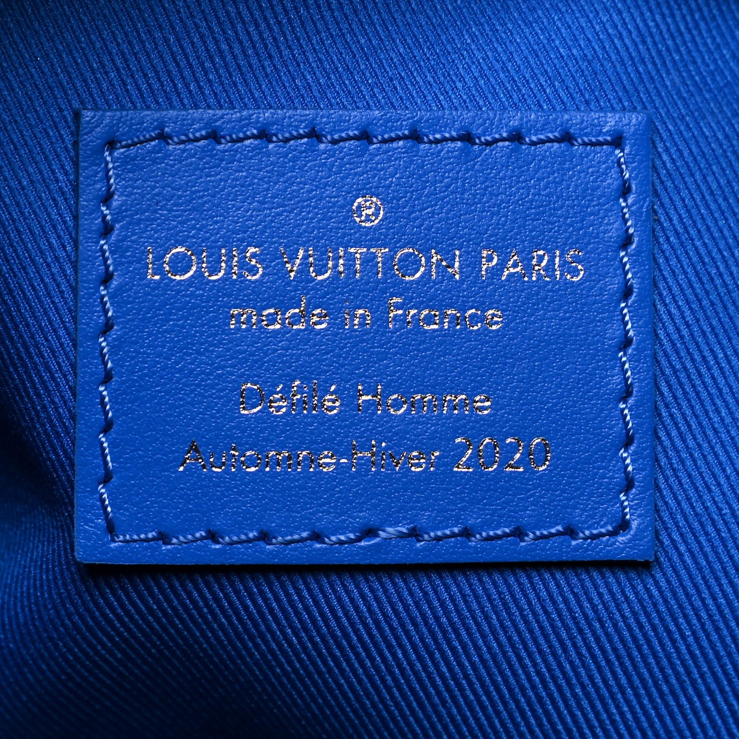 Monogram Clouds Keepall Bandouliere 50 Blue