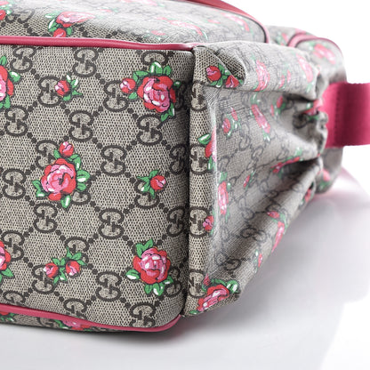 Gucci GG Supreme Monogram Rose Bud Diaper Bag Pink 11 of 11