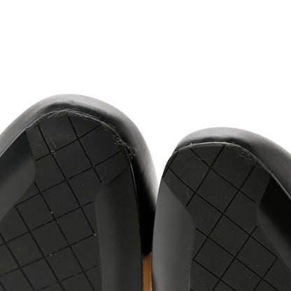 Chanel Lambskin Cap Toe CC Pumps 35.5 Beige Black 11 of 11