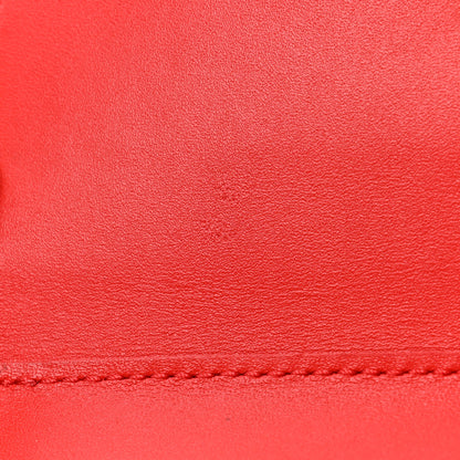 Louis Vuitton Monogram Flower Lock Compact Wallet Coquelicot 8 of 11