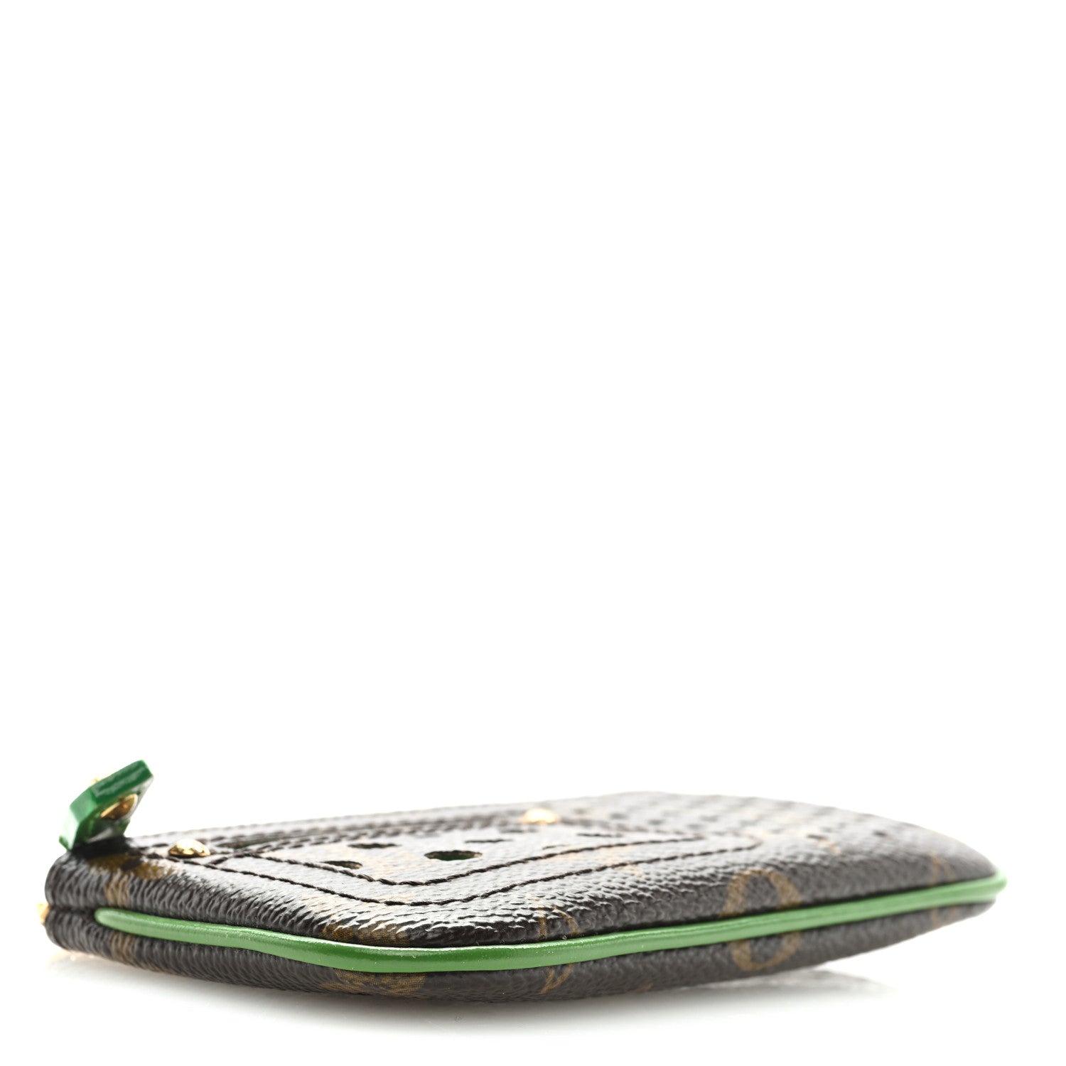 Louis Vuitton Monogram Perforated Key Pouch Green 4 of 6
