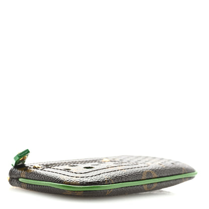 Louis Vuitton Monogram Perforated Key Pouch Green 4 of 6