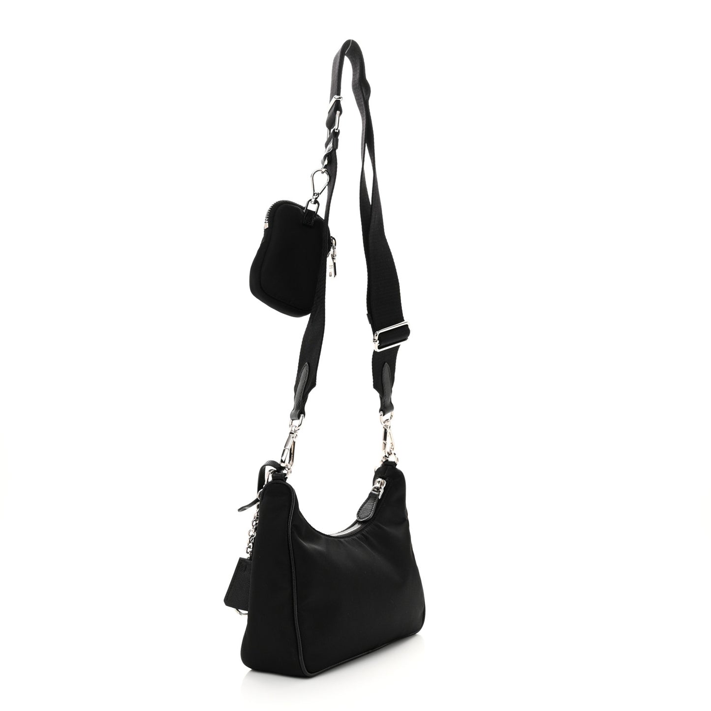 Nylon Re-Edition 2005 Shoulder Bag Black