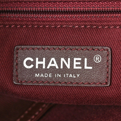 Chanel Iridescent Lambskin Aged Calfskin In The Mix Bowler Green 6 of 14