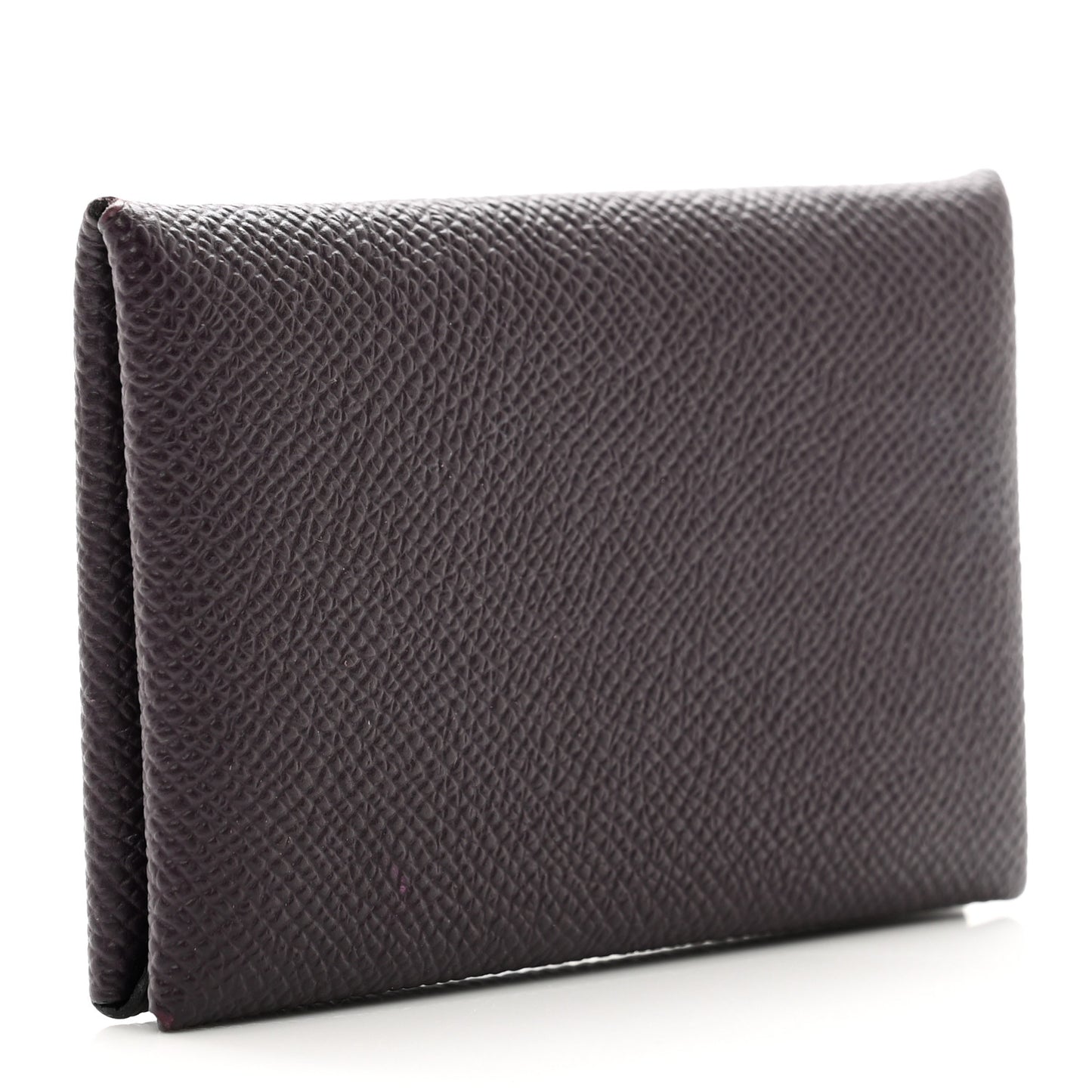Epsom Calvi Card Case Rouge Sellier