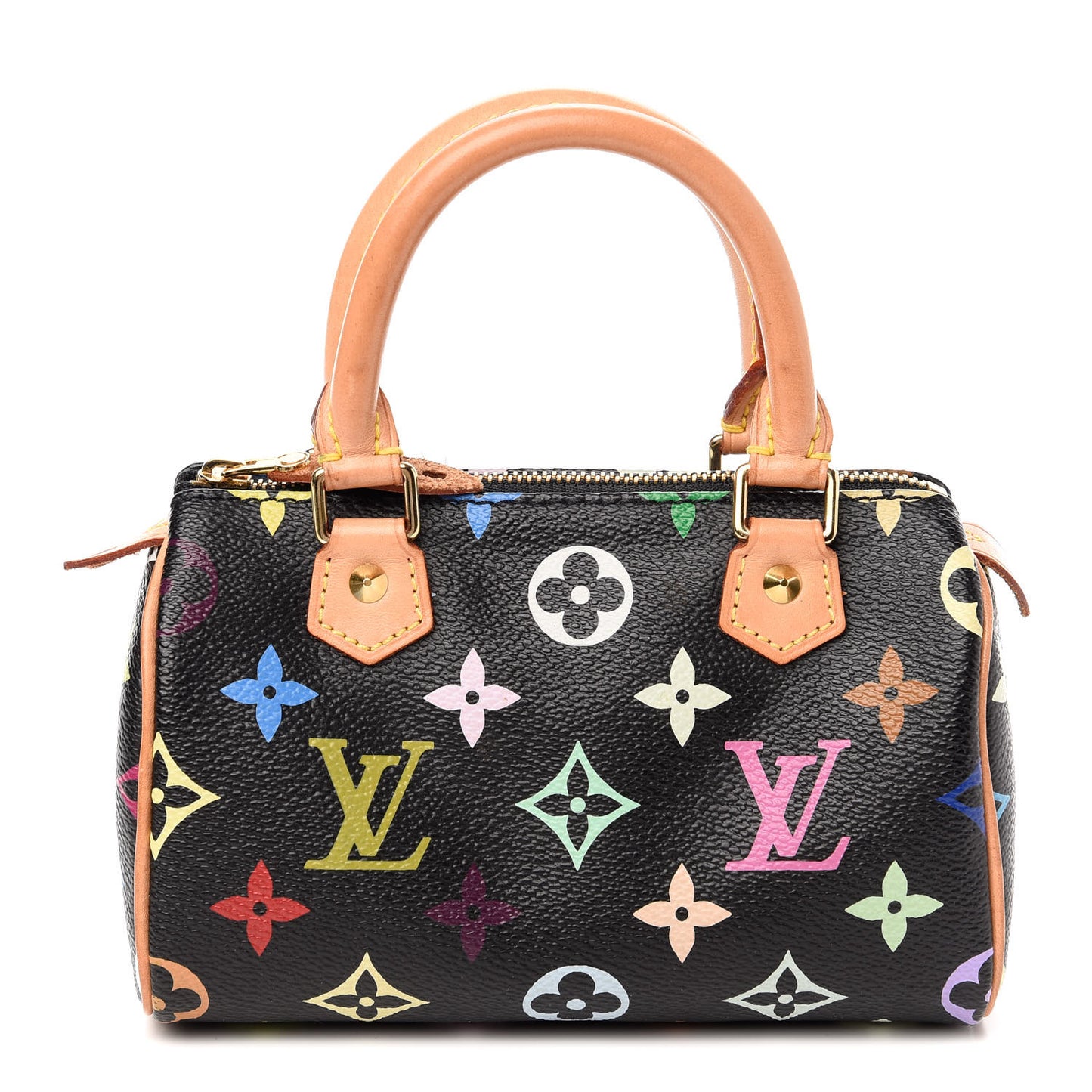Monogram Multicolor Mini Sac HL Speedy Black