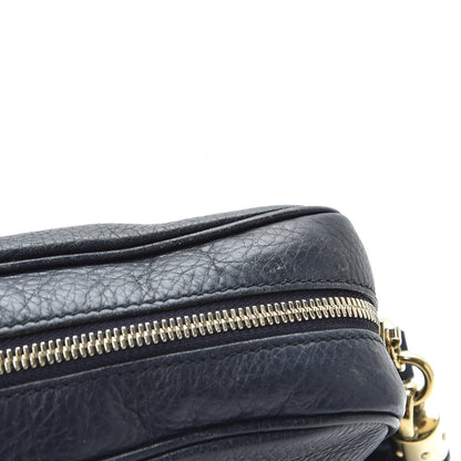Gucci Pebbled Calfskin Small Soho Disco Bag Blue 12 of 15
