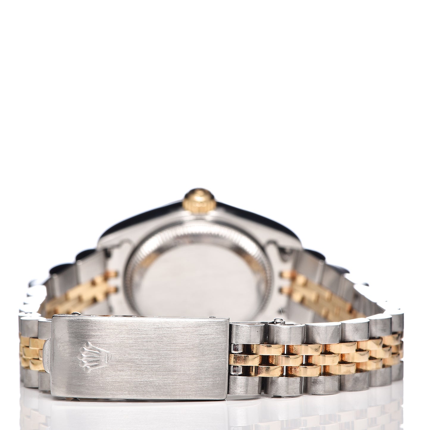 Stainless Steel 18K Yellow Gold 26mm Oyster Perpetual Datejust Watch Silver 69173