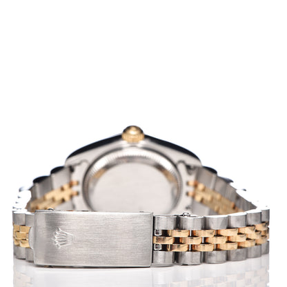 Rolex Stainless Steel 18K Yellow Gold 26mm Oyster Perpetual Datejust Watch Silver 69173 4 of 8