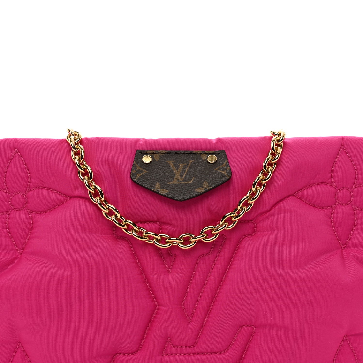 Louis Vuitton Econyl Monogram Pillow Maxi Multi Pochette Accessories Mini Pochette Fuchsia 5 of 9
