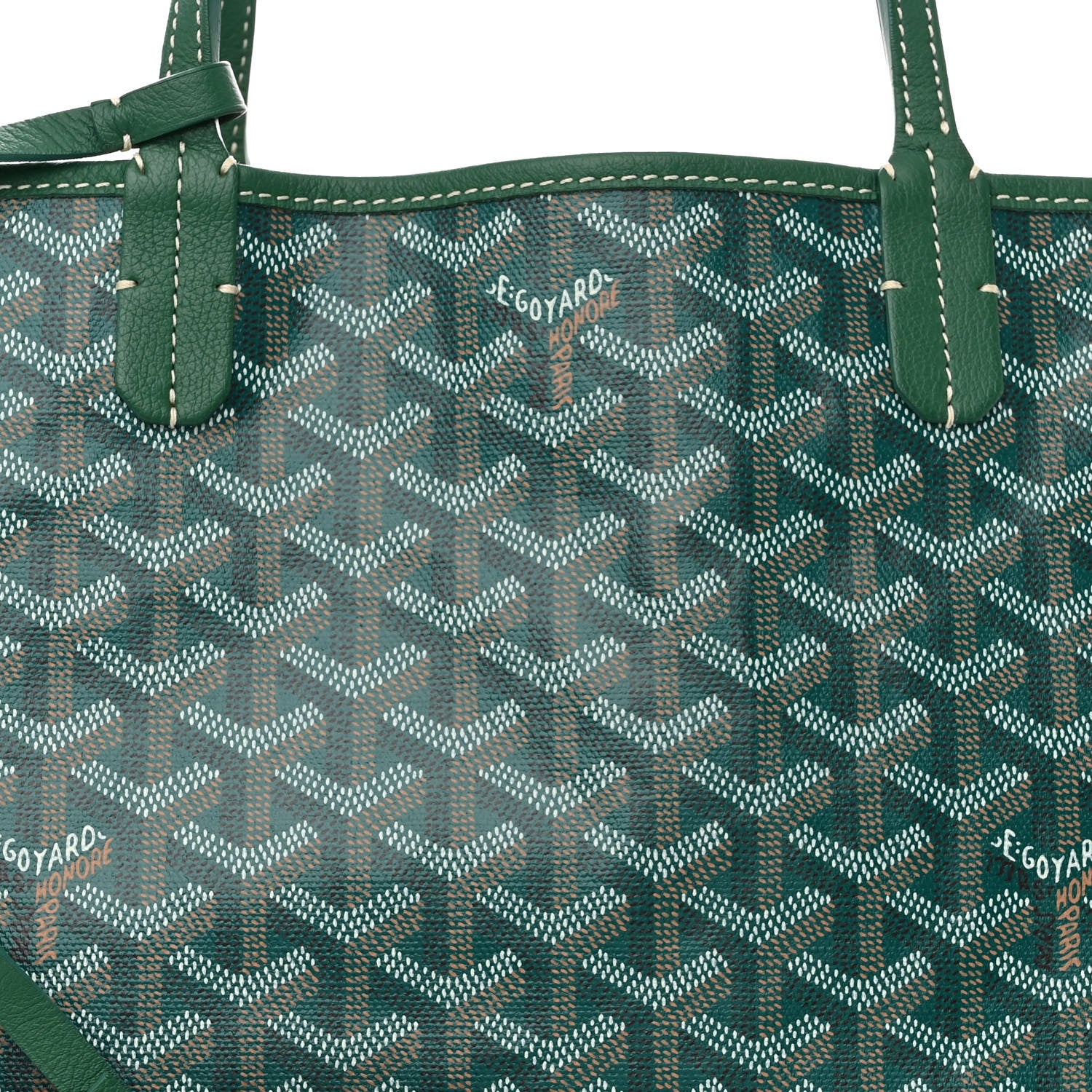 Goyard Goyardine Saint Louis PM Green 7 of 9