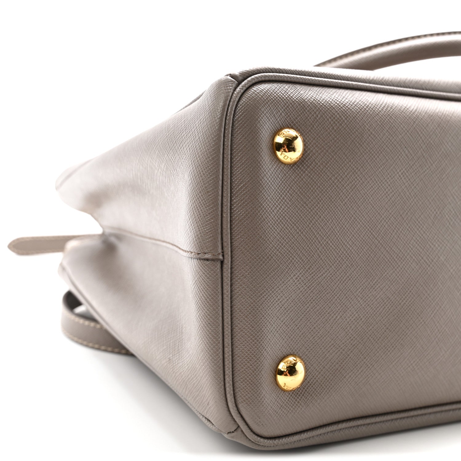 Prada Saffiano Lux Medium Tote Argilla 10 of 14