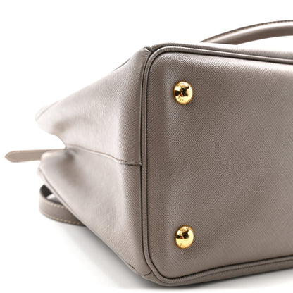Prada Saffiano Lux Medium Tote Argilla 10 of 14