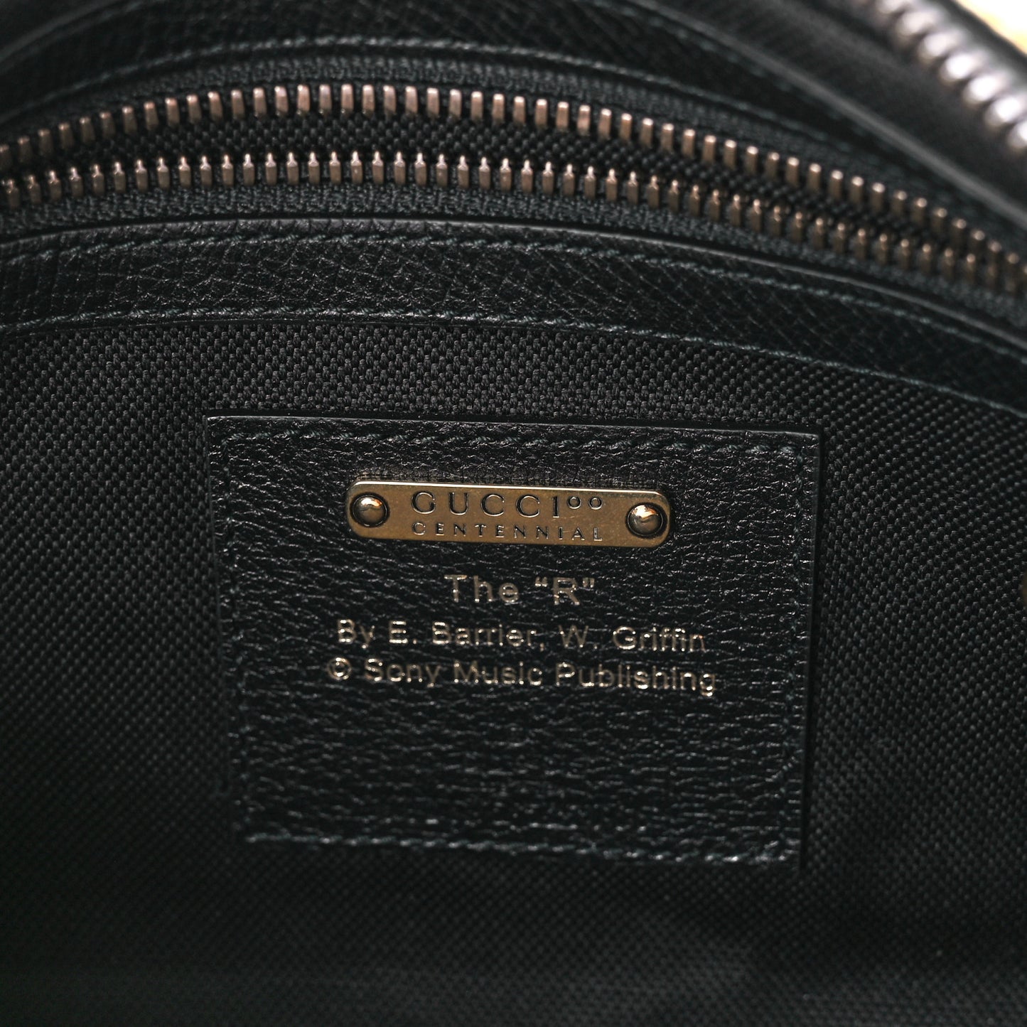 Textured Dollar Calfskin Music is Mine Belt Bag 90 36 Crop Multicolor Black