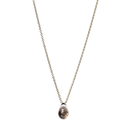 Cartier 18K Yellow Gold Diamond Quartz Myst Pendant Necklace 1 of 5