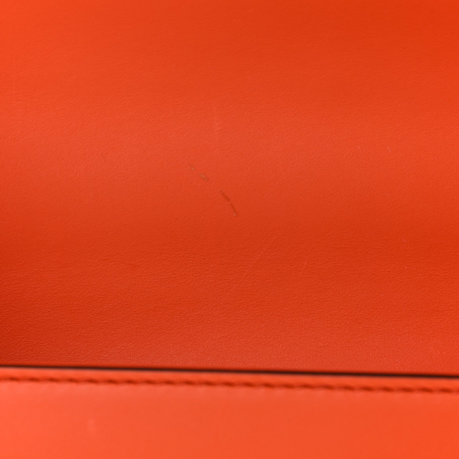 Gucci Calfskin Small Sylvie Shoulder Bag Orange 11 of 12
