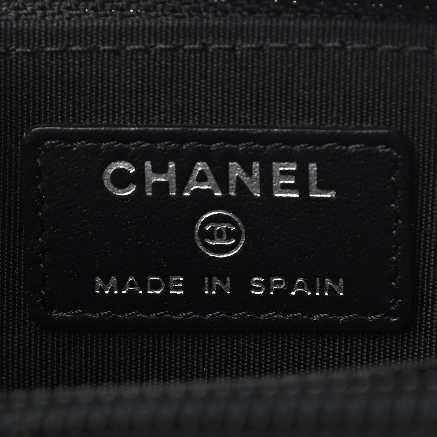 Chanel Caviar Timeless CC Zip Around Coin Purse Black 6 of 7