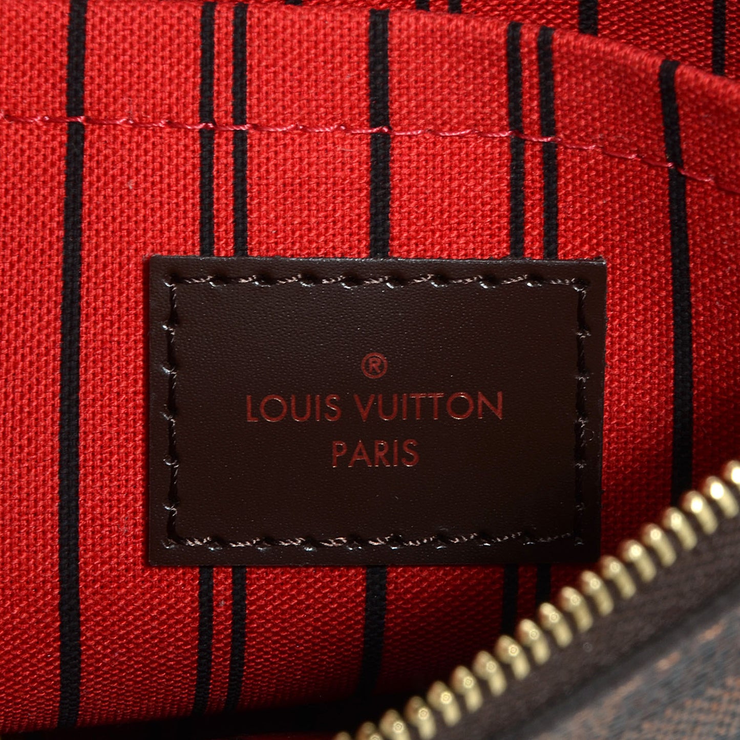 Damier Ebene Neverfull MM GM Pochette
