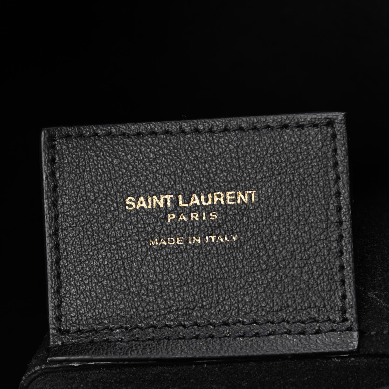 Saint Laurent Calfskin Large Shopping Tote Black 7 of 11