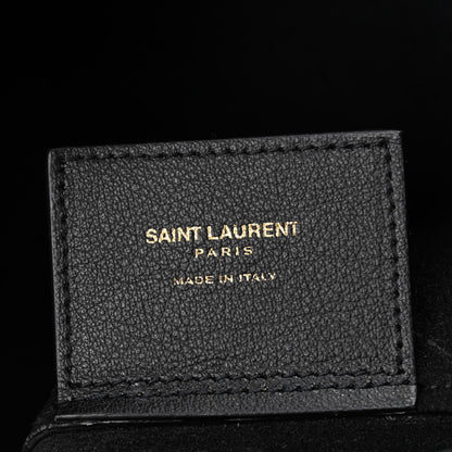 Saint Laurent Calfskin Large Shopping Tote Black 7 of 11