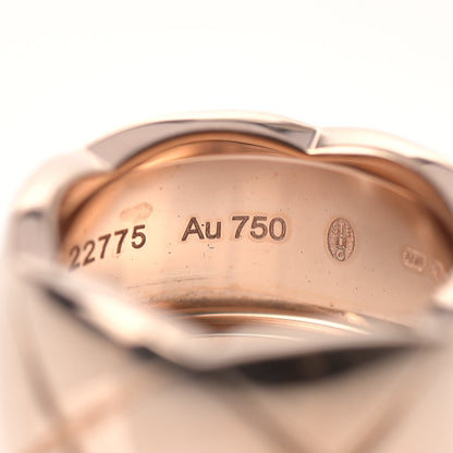 Chanel 18K Beige Gold Large Coco Crush Ring 50 5.25 7 of 8