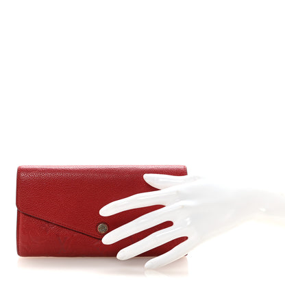 Louis Vuitton Empreinte Sarah Wallet NM Cherry 4 of 12
