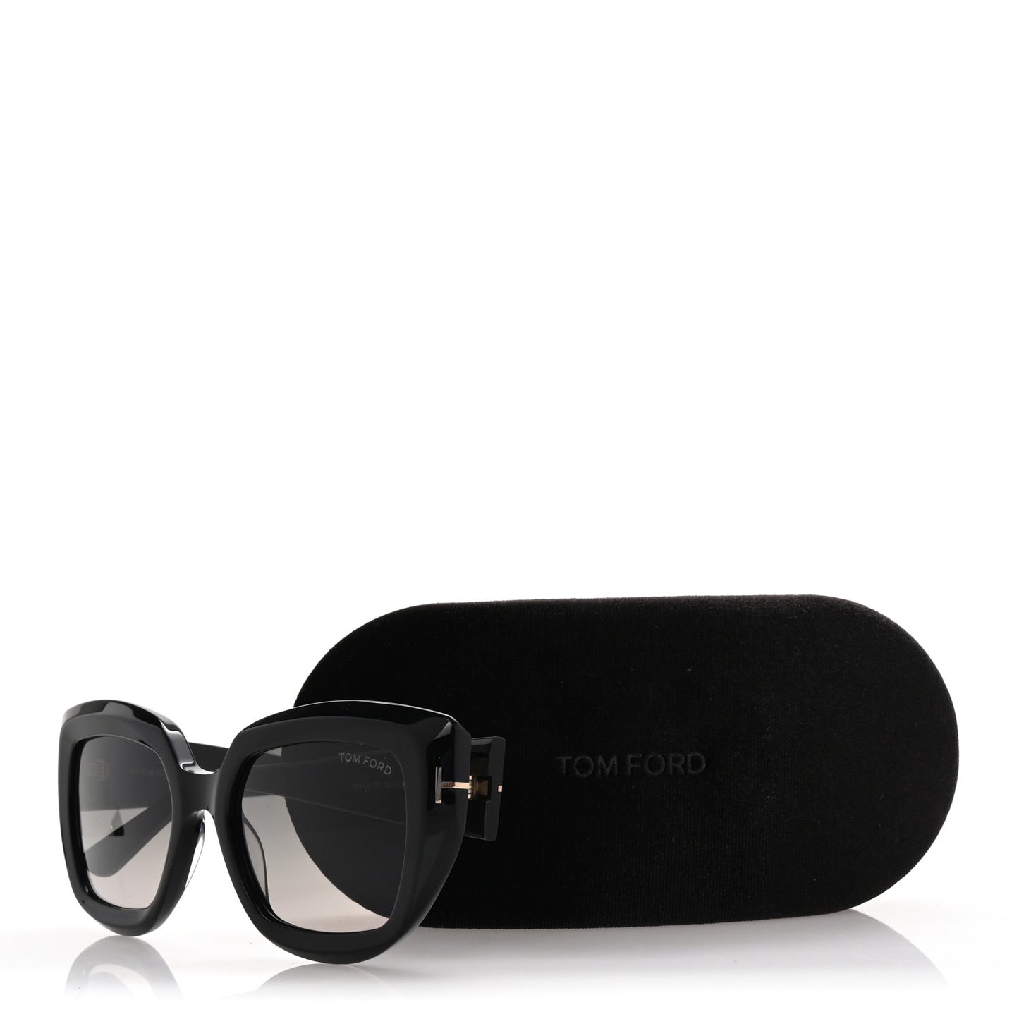Acetate Saltzman Sunglasses TF1192 Black