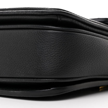 Louis Vuitton Grained Calfskin Lockme Oxford Black 10 of 10