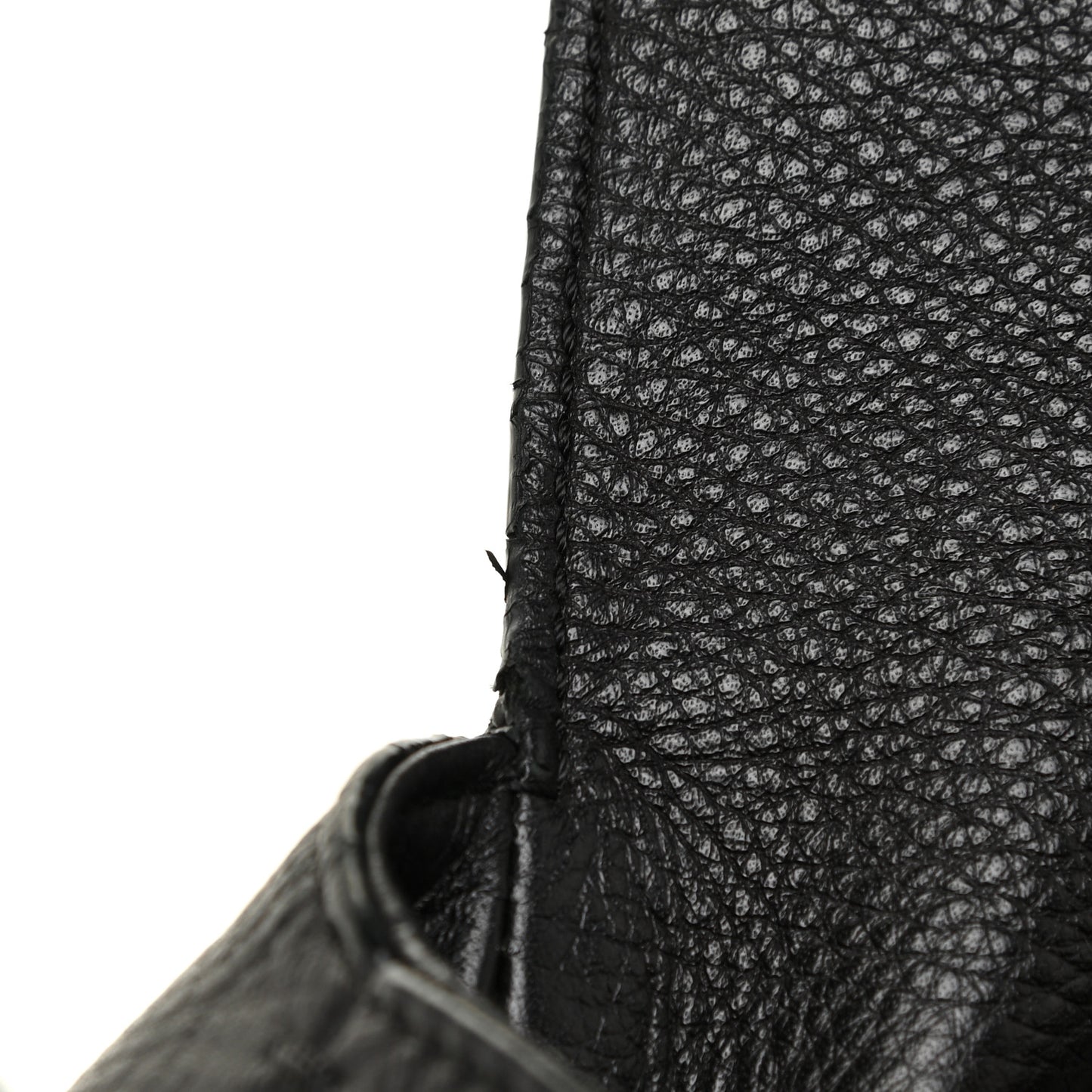 Pebbled Calfskin Small Pandora Pure Flap Bag Dark Brown