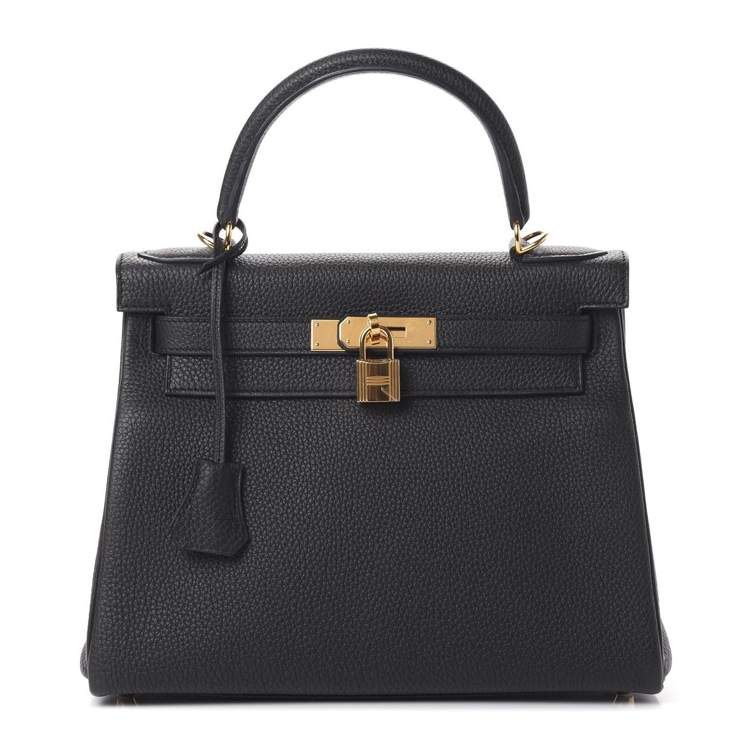 Hermes Togo Kelly Retourne 28 Black 1 of 12