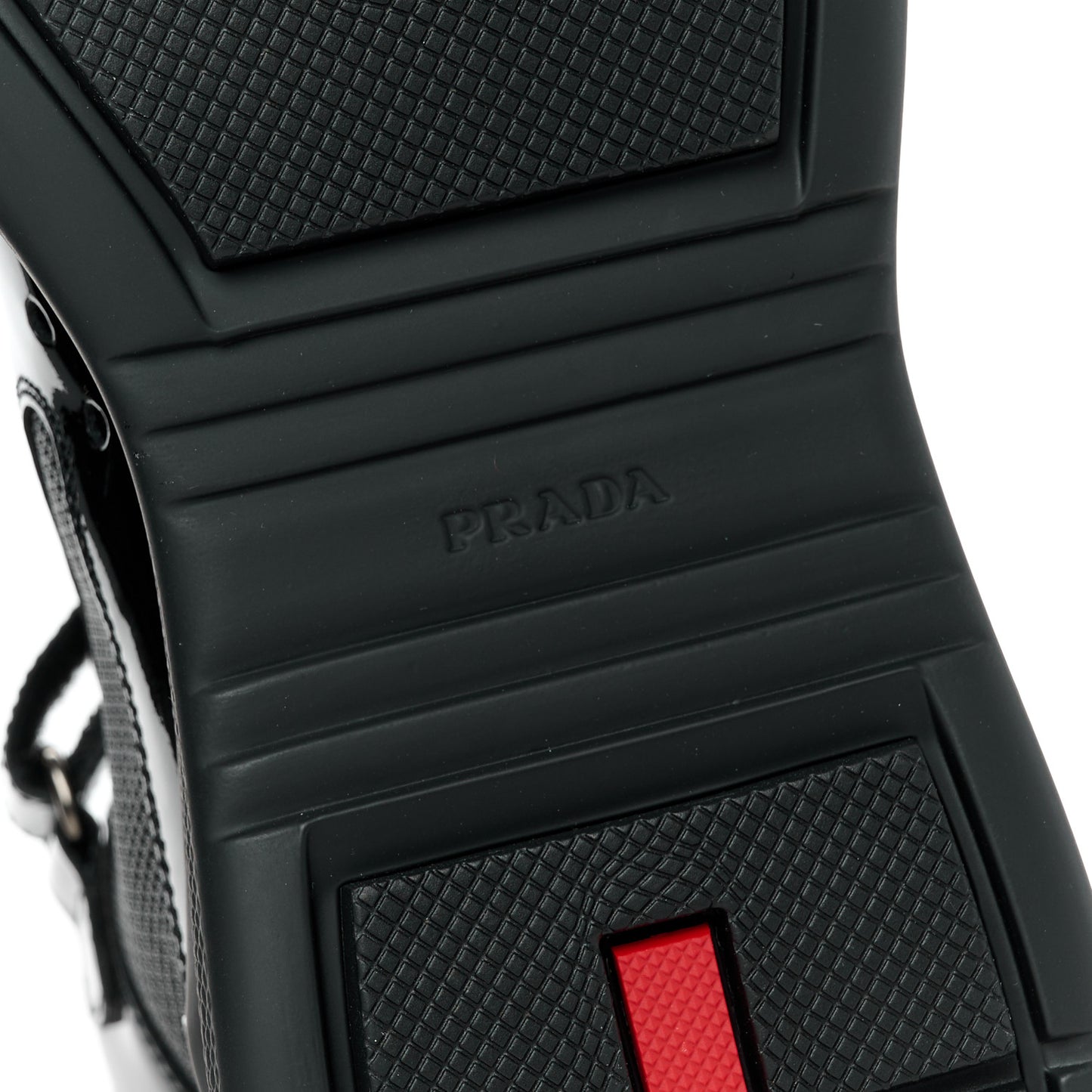 Patent Technical Fabric Mens America's Cup High Top Sneakers 8.5 Black