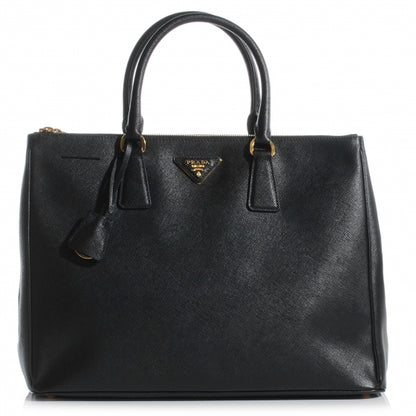 Prada Saffiano Lux Medium Tote Nero Black 1 of 9