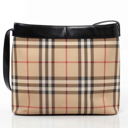 Burberry Prorsum House Check Shoulder Bag Black 4 of 11
