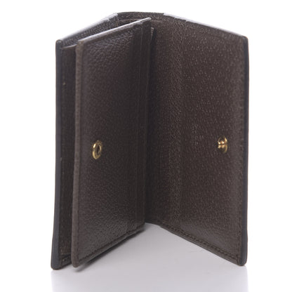 Gucci GG Supreme Monogram Bengal Card Case Beige Pink 5 of 11
