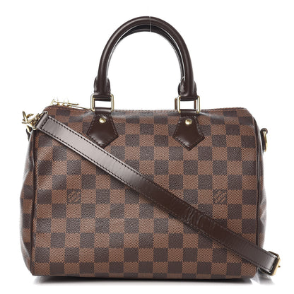 Louis Vuitton Damier Ebene Speedy Bandouliere 25 1 of 8