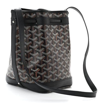Goyard Goyardine Petit Flot Bucket Bag PM Black 3 of 10