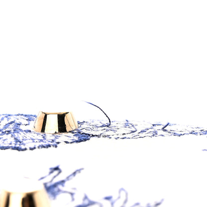 Christian Dior Canvas Reverse Embroidered Rêve d'Infini Medium Lady D-Lite Blue Multicolor 18 of 18