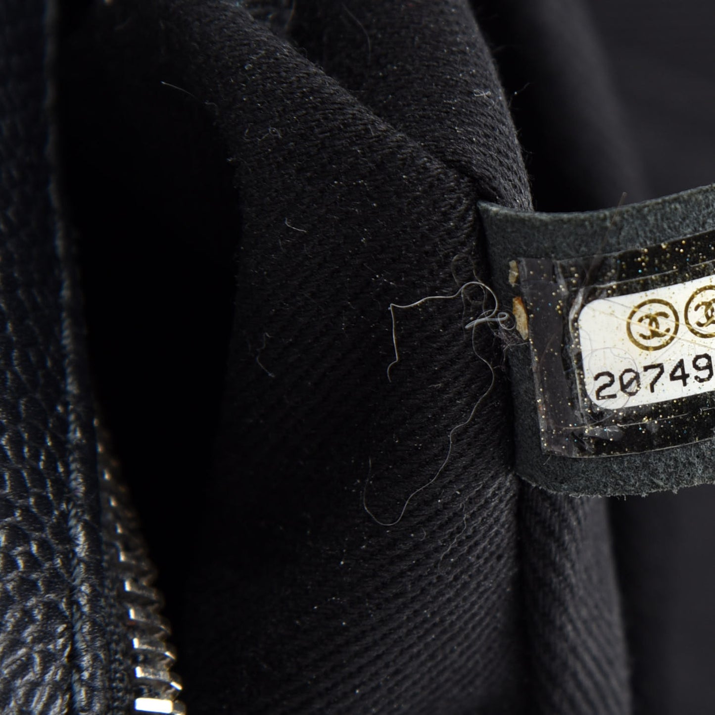 Caviar Quilted Medium Easy Flap Black