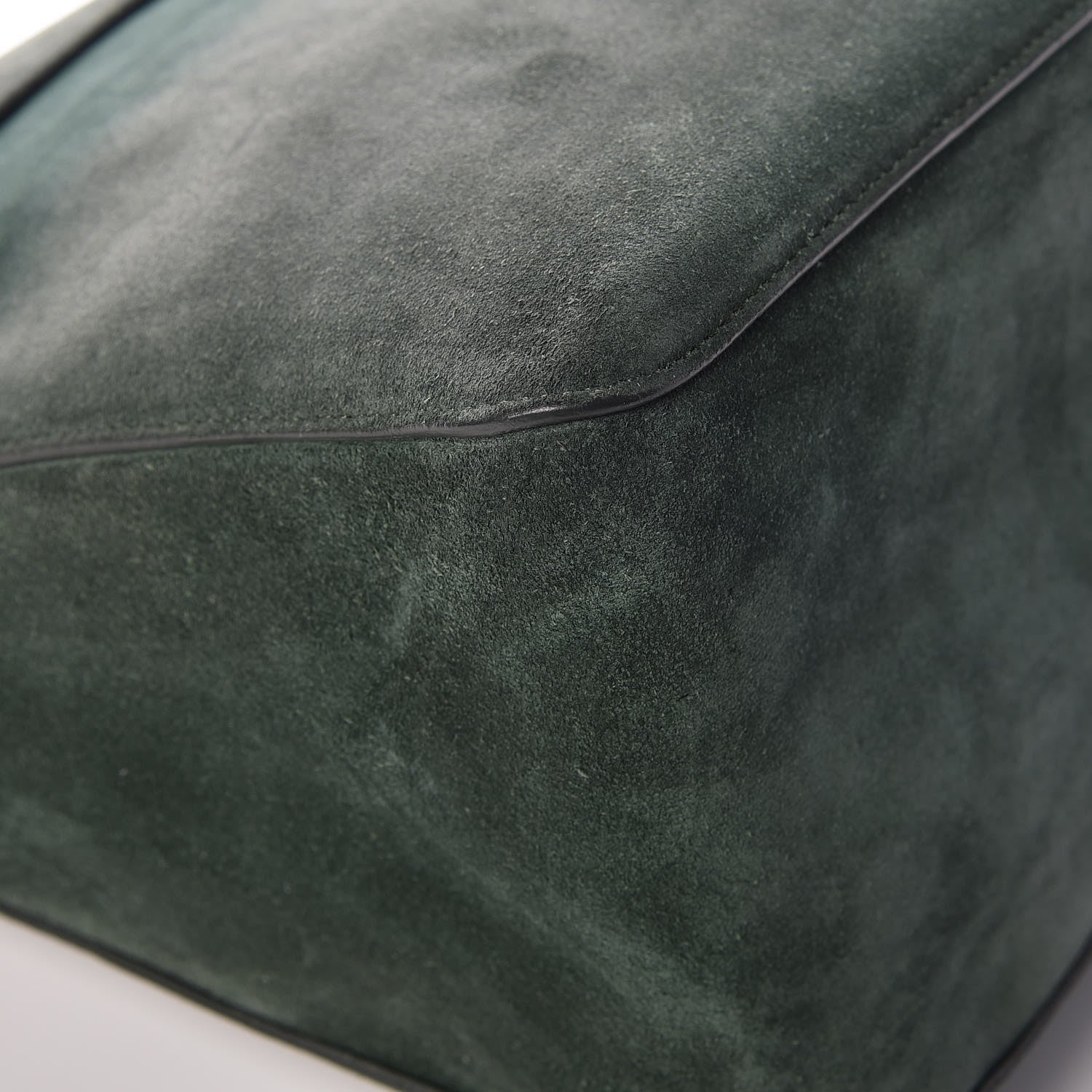 Celine Suede Medium Gourmette Emerald 11 of 13