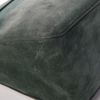 Celine Suede Medium Gourmette Emerald 11 of 13