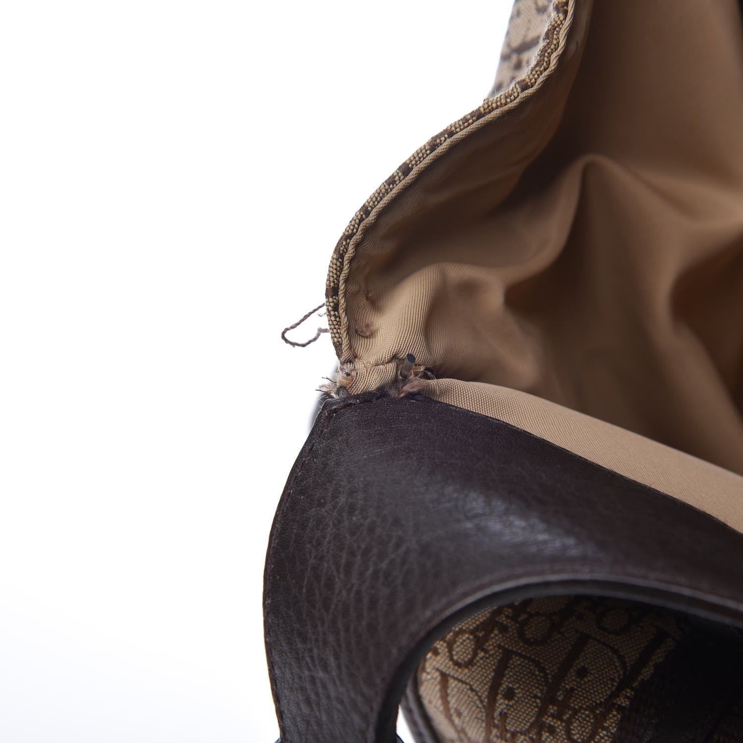Christian Dior Diorissimo Hobo Brown 9 of 24