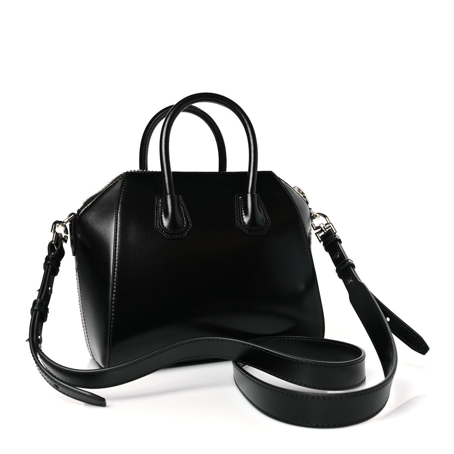Givenchy Shiny Lord Calfskin Mini Antigona Black 3 of 10