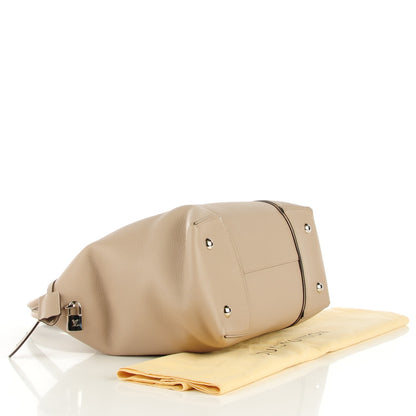 Louis Vuitton Veau Cachemire Soft Lockit MM Galet 4 of 7