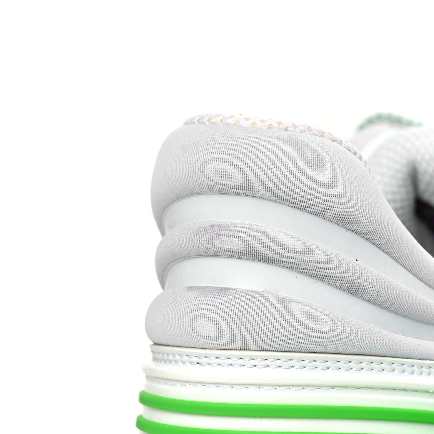Gucci Demetra GG Supreme Basket Low Top Sneakers 9 Great White Green 5 of 10