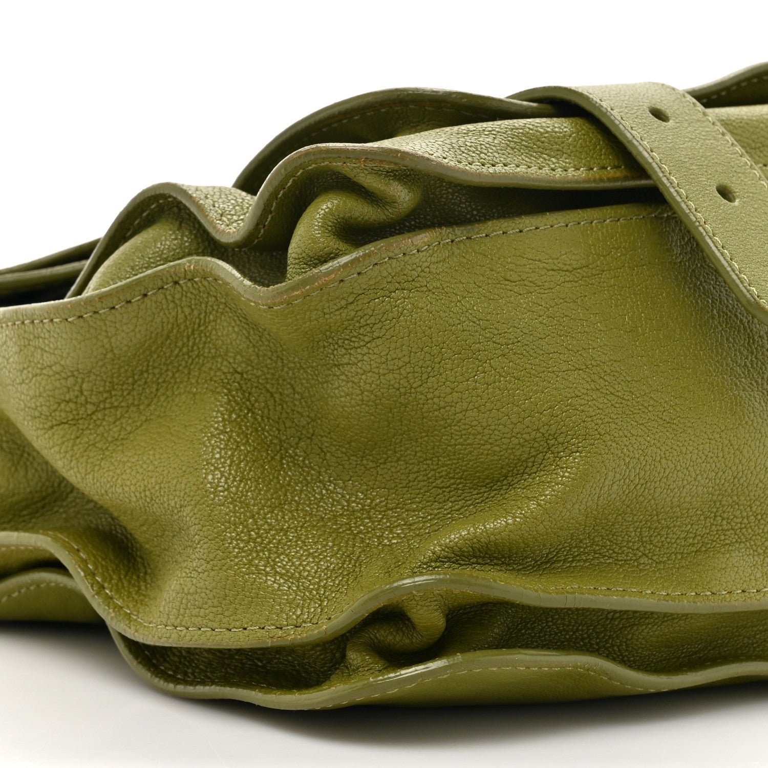 Proenza Schouler Lambskin Medium PS1 Satchel Olive 10 of 15